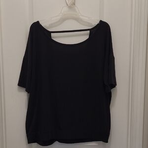GAP Women's Black Short Sleeve Top